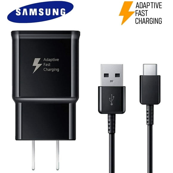 OEM Adaptive Fast Charger for Asus ZenPad 3S 10 LTE 15W with certified USB Type-C Data and Charging Cable. BLACK/3.3FT/1M Cable 